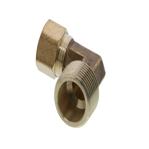 Brass Compression Elbow - 5/8 Compression x 3/4 MPT