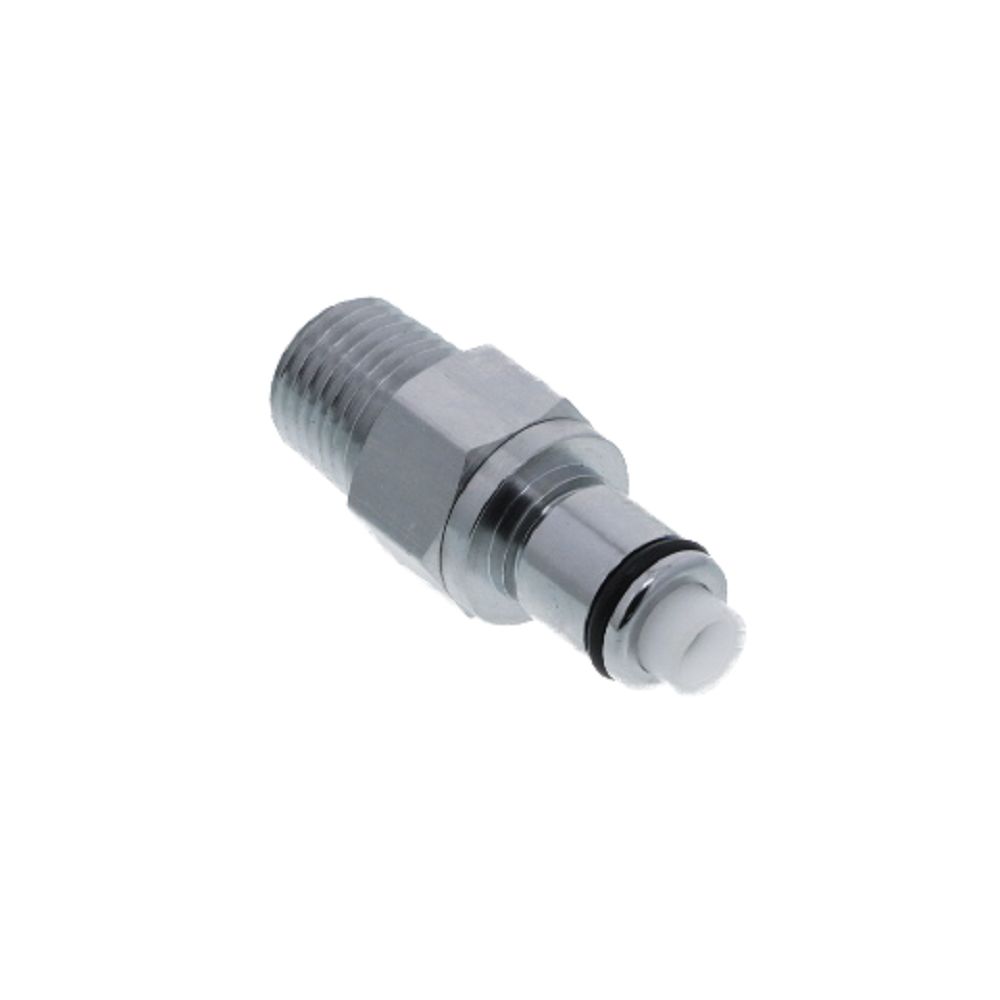 LCD24004 Valved Male Thread Coupling Insert 1/4 NPT