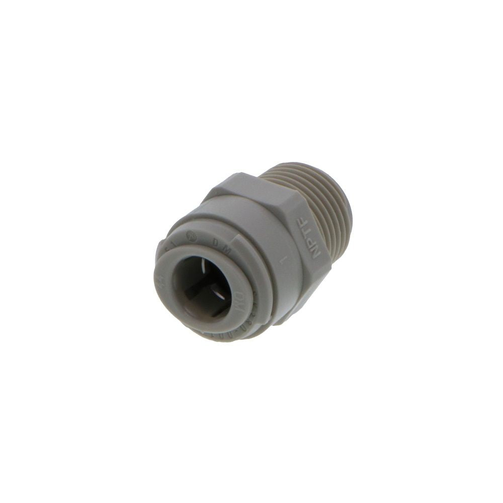 DMfit Straight MNPT Male - 3/8 Push-In x 3/8 MNPT
