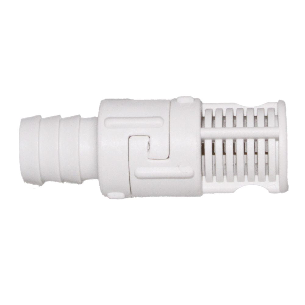 Colder DrumQuik 2479002 Foot Valve 1/2 Hose Barb EPDM O-Ring, Hastelloy C Spring
