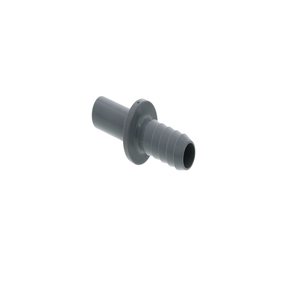 John Guest Stem Barb Connector  - 3/8 OD Stem x 3/8 ID Barb