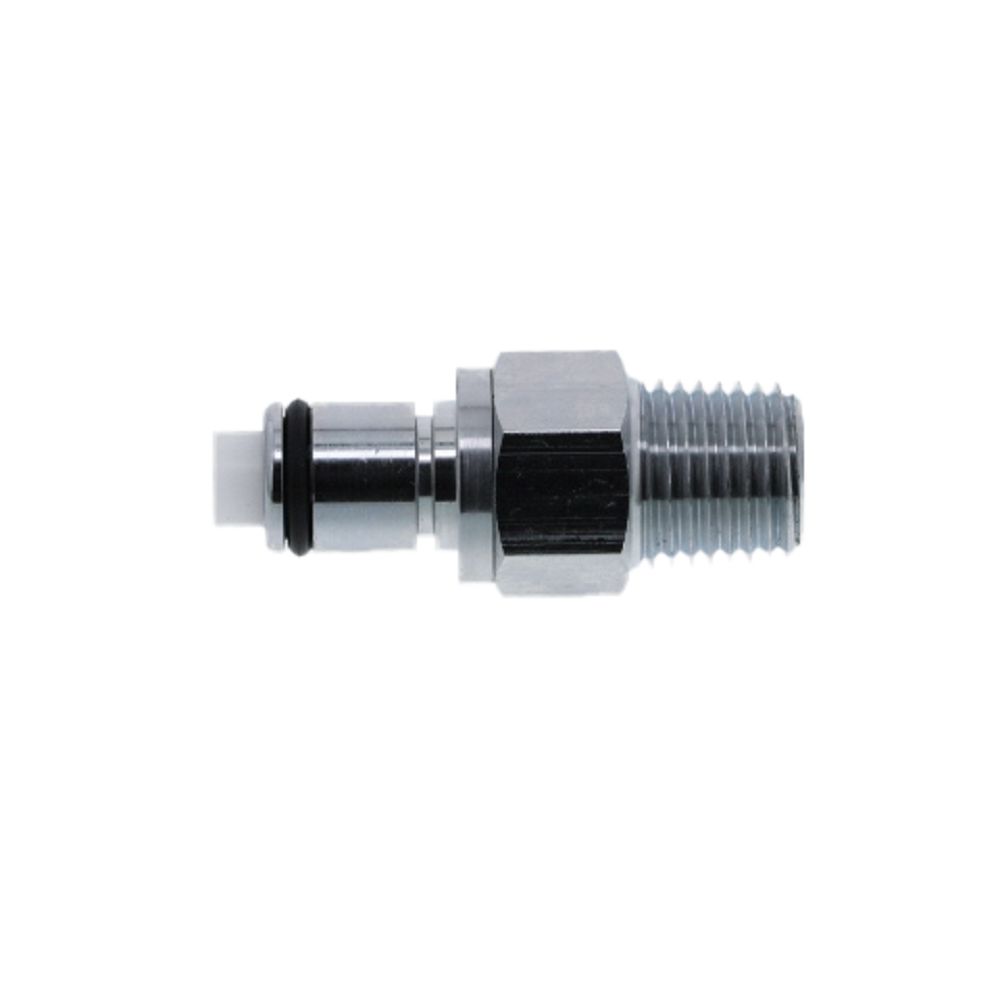 LCD24004 Valved Male Thread Coupling Insert 1/4 NPT