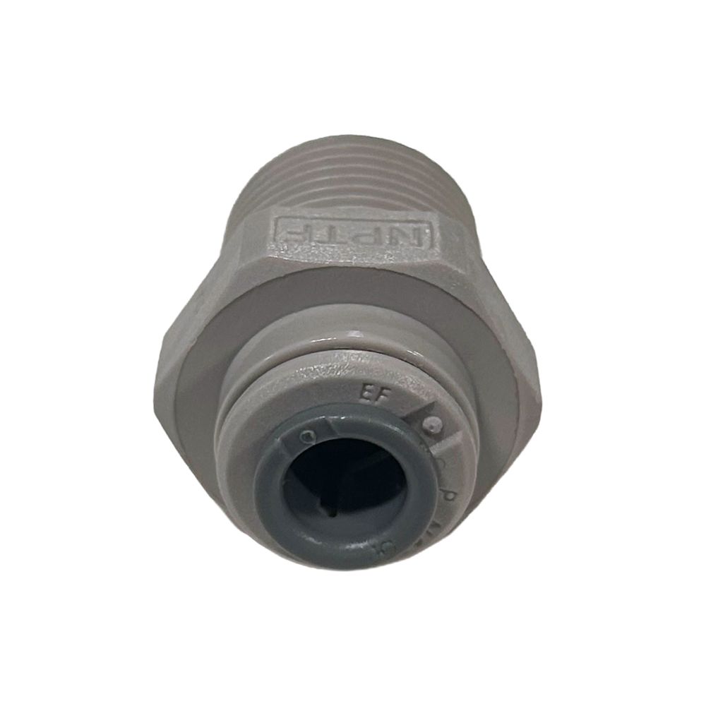 John Guest Male Connector NPTF - 1/4 x 3/8  NPTF