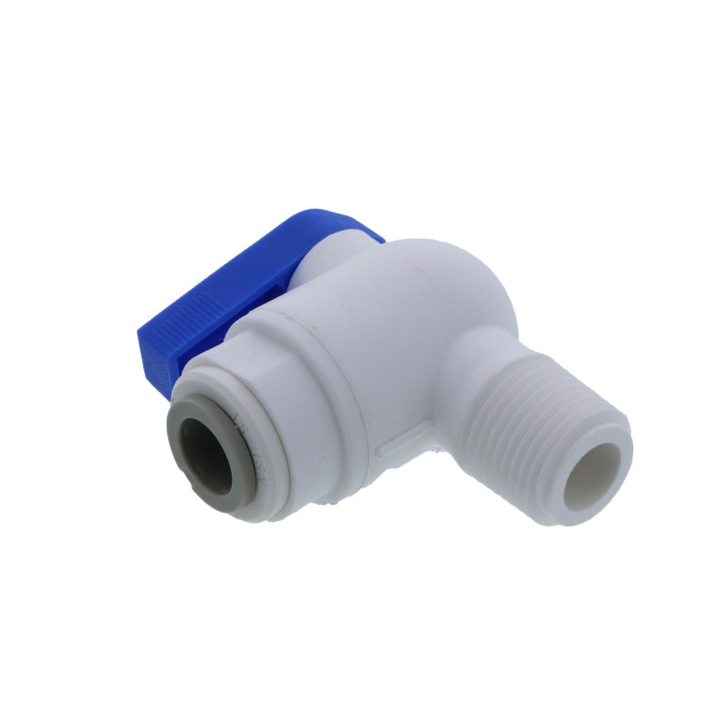 Parker PP6VME6-MG Valve Male Elbow - 3/8 QC x 3/8 MPT