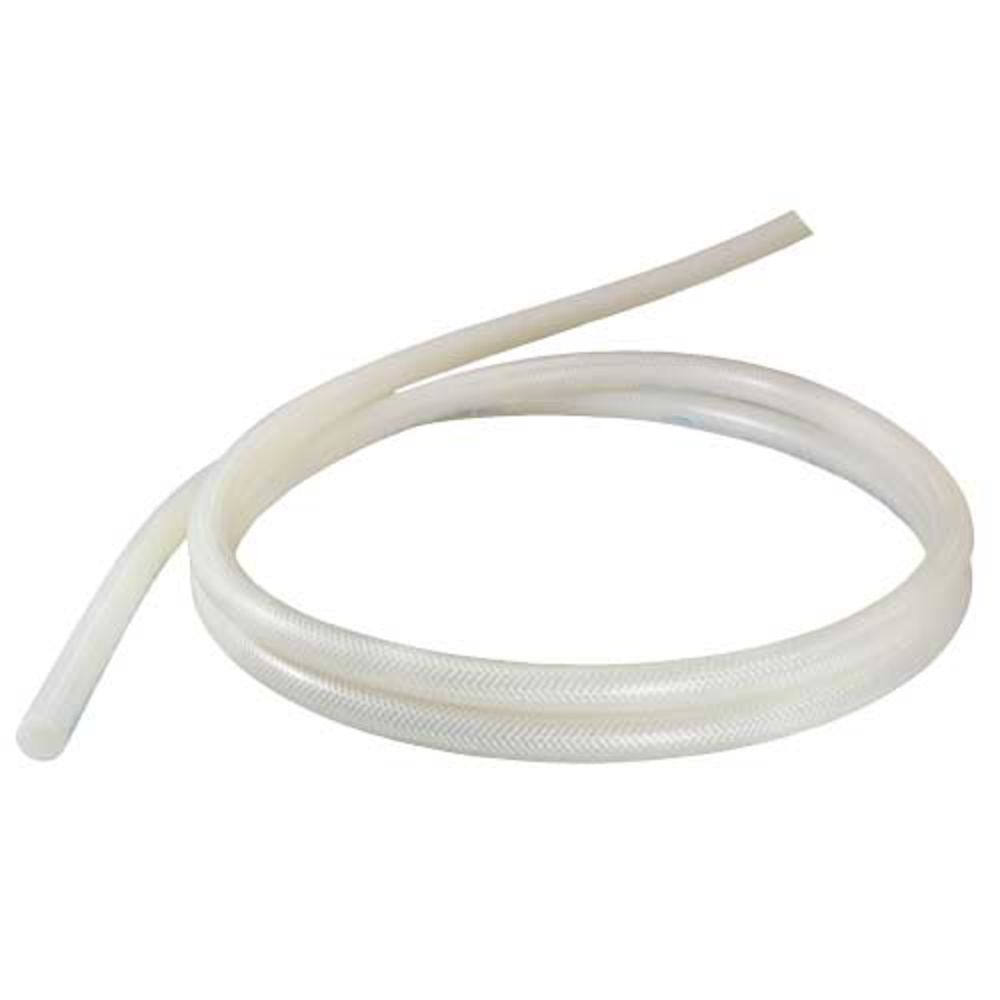 Silbrade Braid Reinforced Silicone Tubing 5/16 ID x .592 OD x 1'