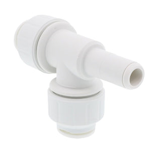 John Guest Stackable Stem Tee - 1/2 CTS x 1/2 CTS Stem x 1/2 CTS Branch