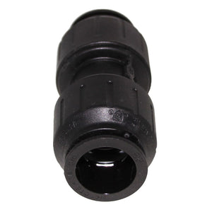 John Guest Black Coupler - 3/4 CTS
