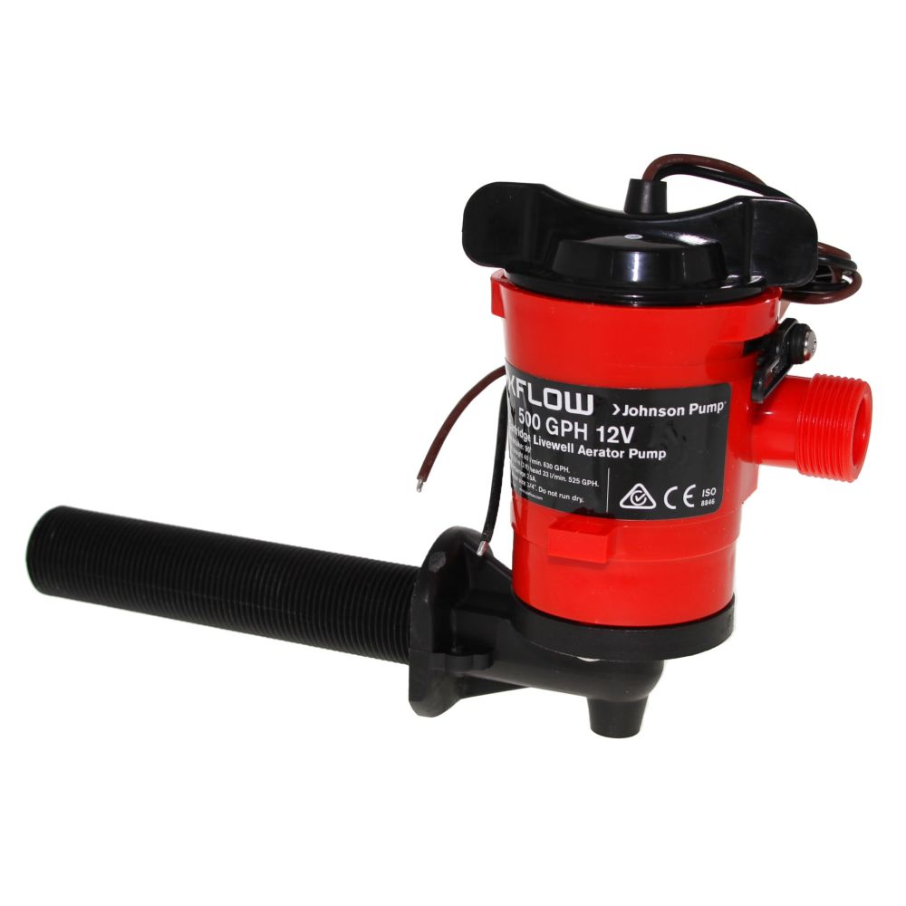 Johnson Pump - Cartridge Aerator Pump 500 GPH 12V