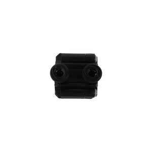 Automatic Shut Off Valve 4 Way 1/4 QC Black