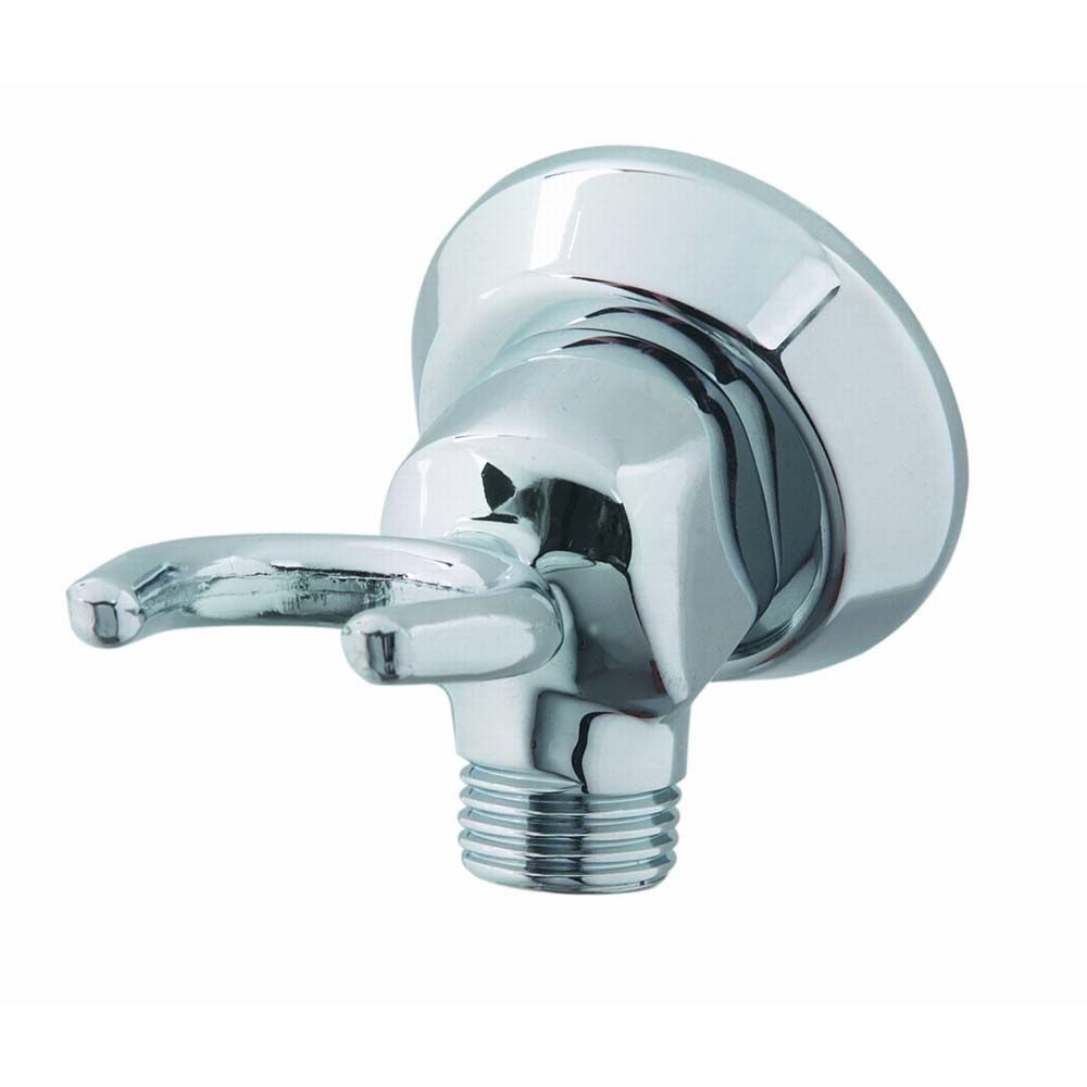 T&S Brass B-0104-A Wall Hook, 3/8" NPT male outlet, 3/8" NPT female inlet