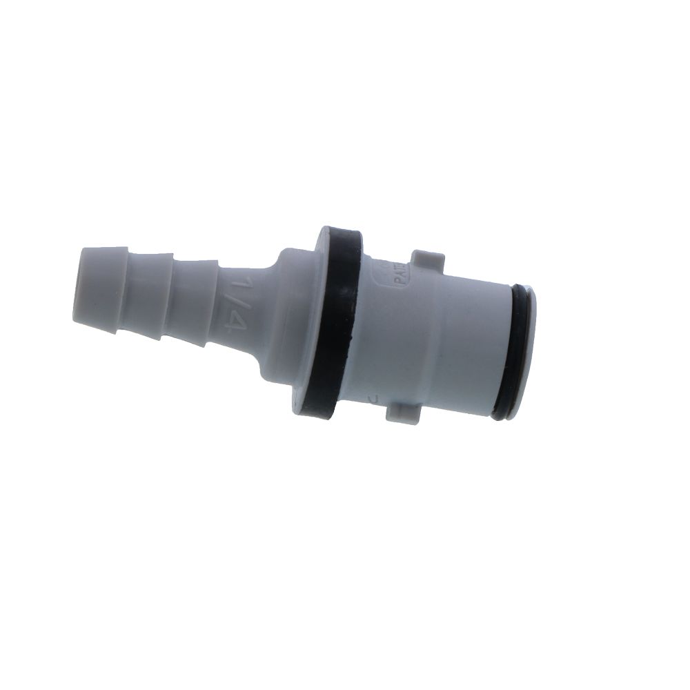 NS2D220412 Valved In-Line Hose Barb Coupling Insert 1/4 ID Barb