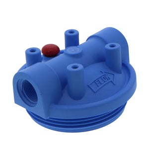 Pentek 150560 20" 3G Standard Filter Housing Blue/Clear MB w/PR - 3/4" FPT