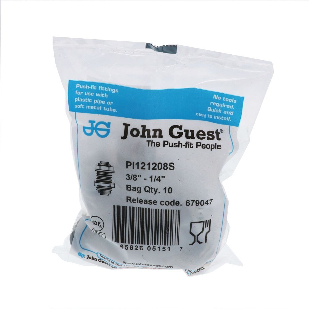 John Guest Union Tee Polypro - 1/2