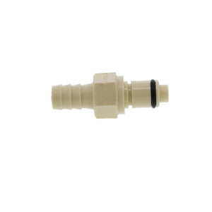 PLCD2200612 Valved In-Line Hose Barb Coupling Insert 3/8 ID Barb