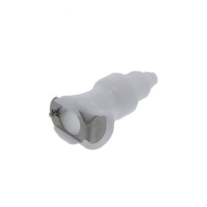 PLC16004 Panel Mount Hose Barb Coupling Body 1/4 ID Barb