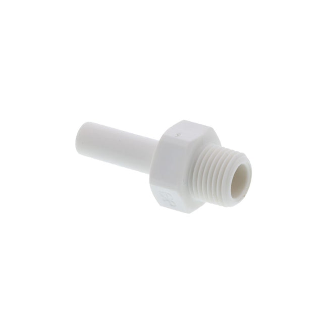 John Guest Stem Adapter Polypro  - 1/4 x 1/8 NPTF