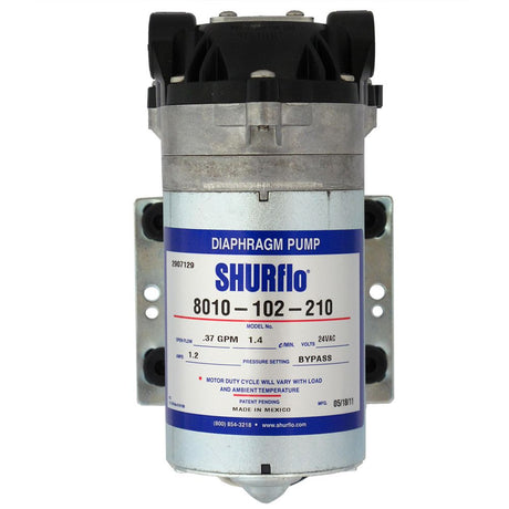 SHURflo 8010-102-210 RO Booster Pump 50 GPD 80 PSI 24V