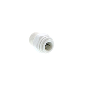 John Guest Male Connector NPTF Polypro - 3/8 x 3/8 NPTF