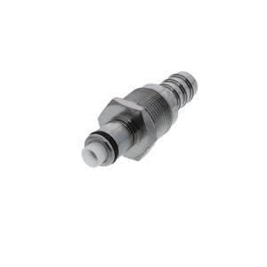 LCD42006 Valved Panel Mount Hose Barb Coupling Insert 3/8 ID Barb
