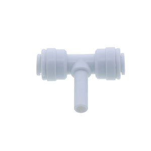 John Guest Branch Stem Tee - 1/4 x 1/4 x 1/4 OD Stem Branch