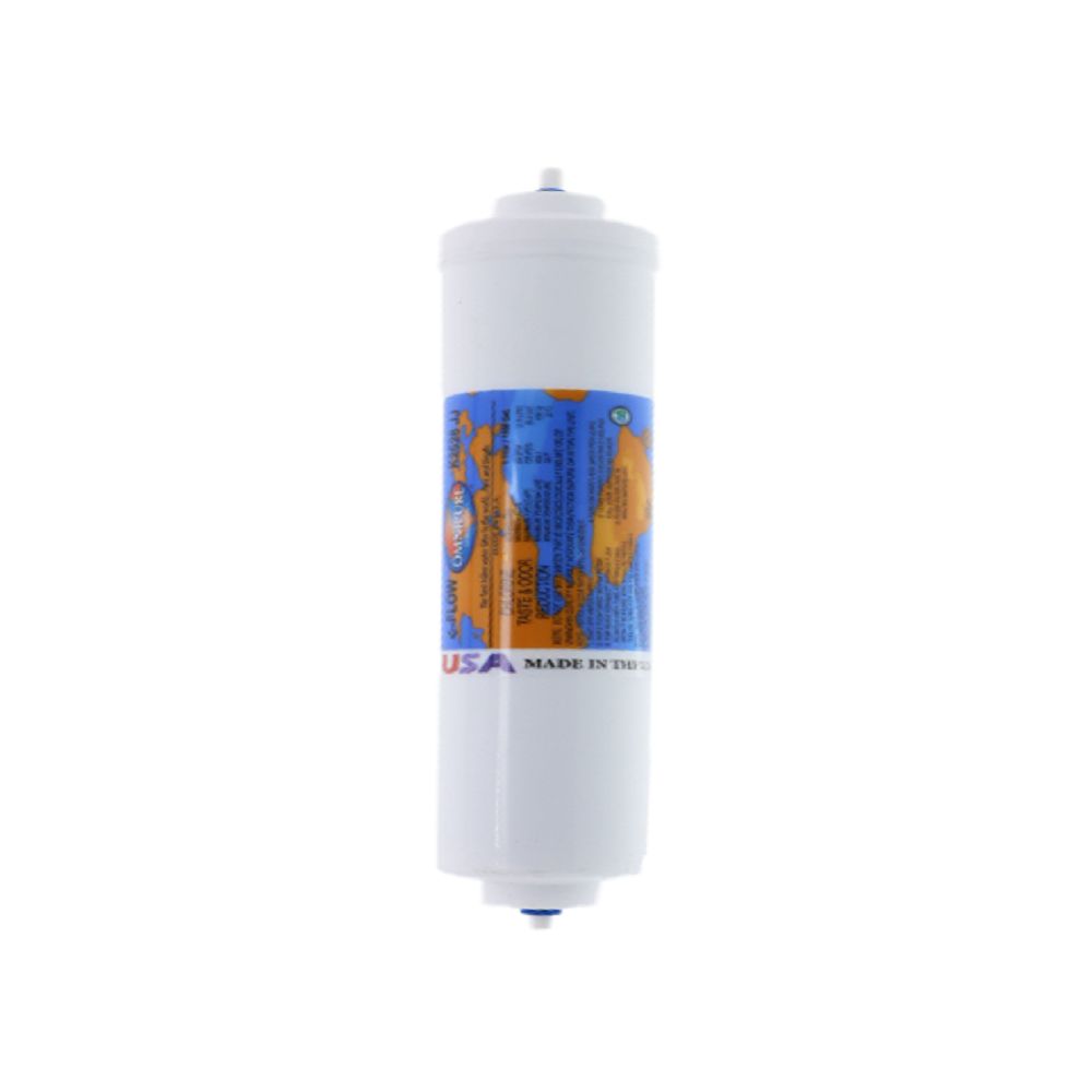 Omnipure Inline K2528-JJ GAC Prefilter CTO - 10" x 2" Filter - 1/4" Quick Connect