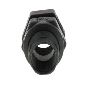 2.00" Polypropylene Bulkhead Tank Fitting with EPDM Gaskets