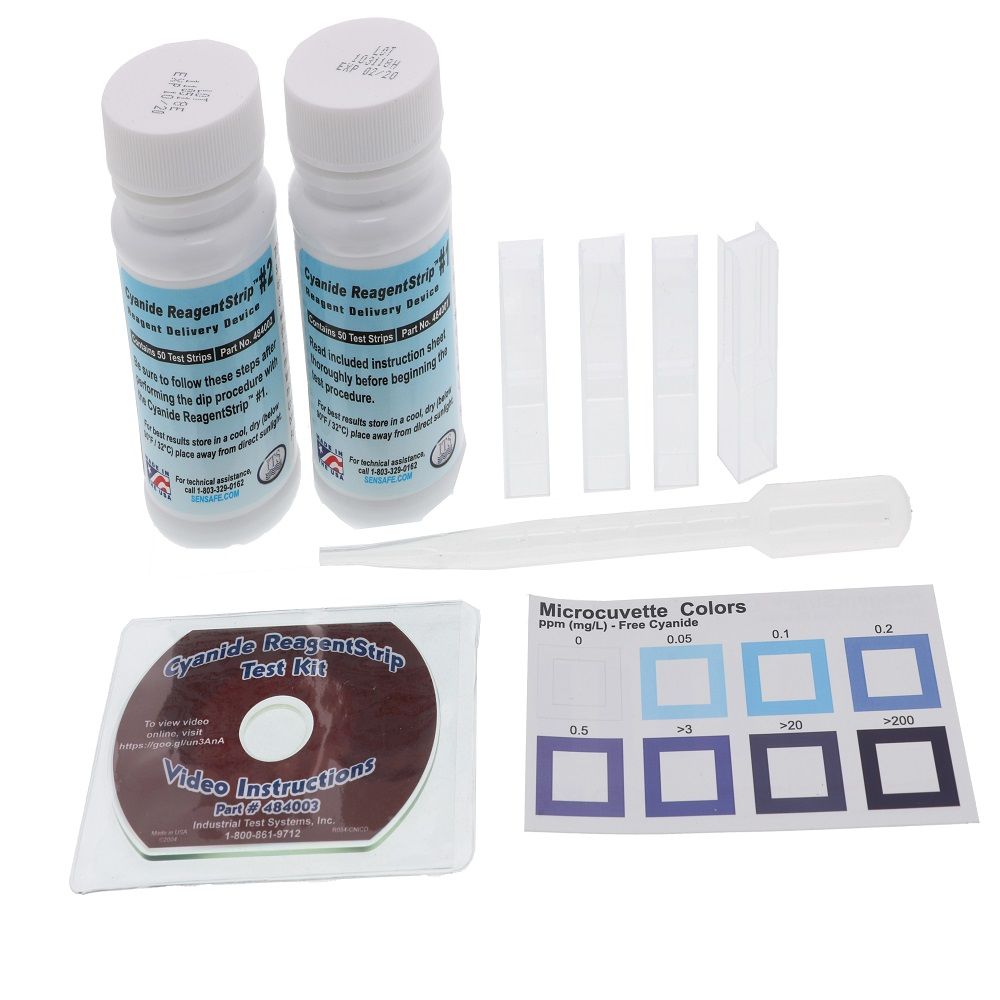 eXact Strip Cyanide , 50 Tests