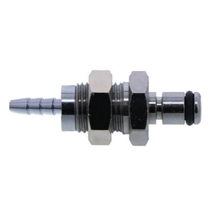 MC4202 Panel Mount Hose Barb Coupling Insert 1/8 ID Barb