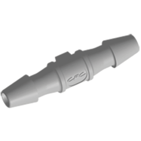 FitQuik Polypropylene Tube to Tube Straight Fitting - 3/16 ID x 3/16 ID