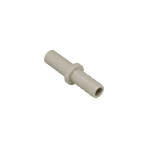 neoFit - Acetal Natural Gray Stem Barb Connector 1/4"stem x 1/4"barb