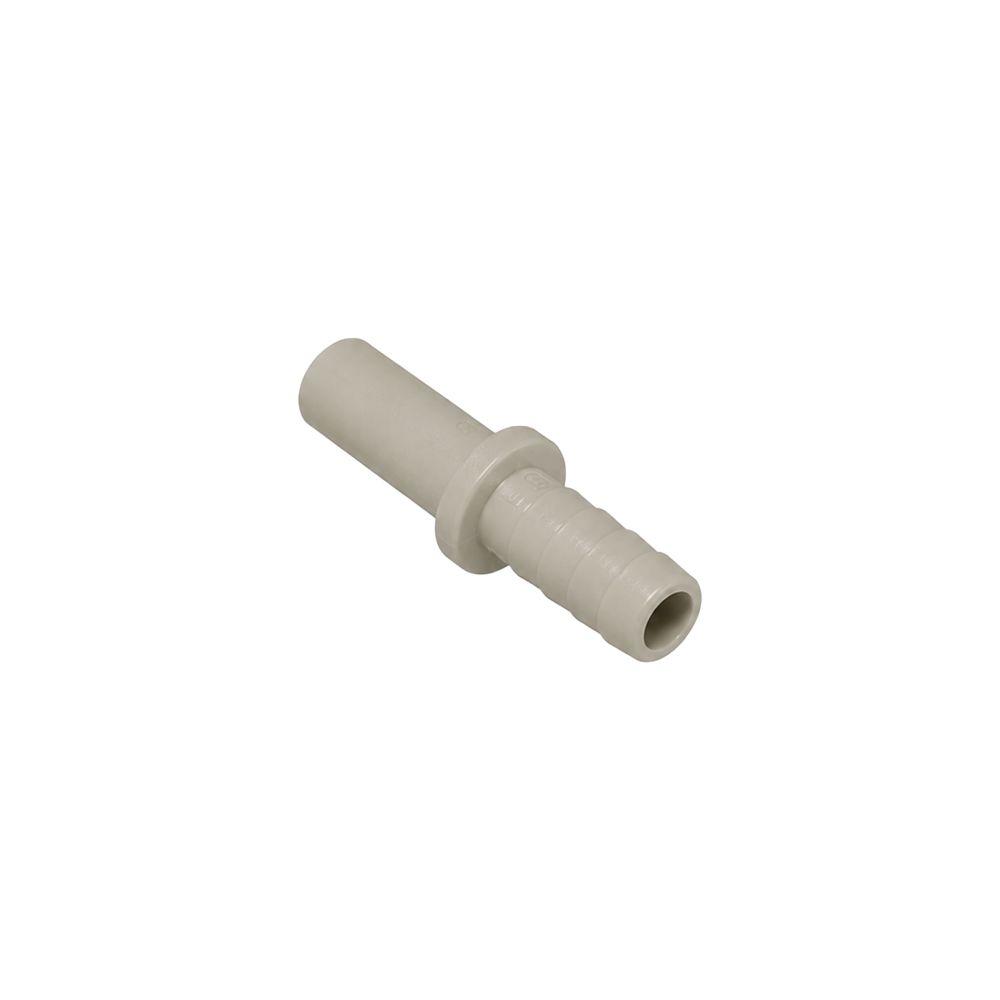 neoFit - Acetal Natural Gray Stem Barb Connector 1/4"stem x 3/16"barb