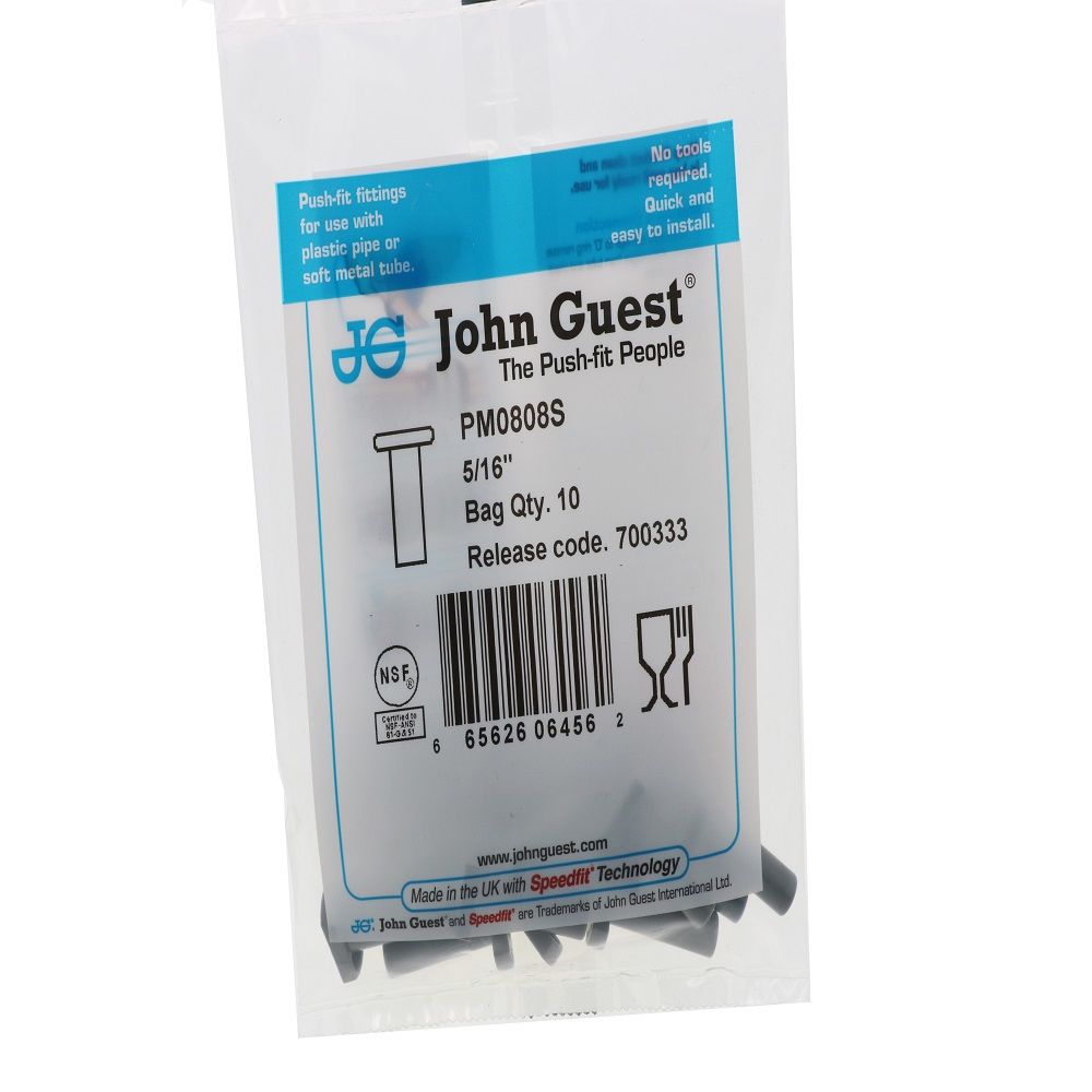 John Guest Plug - 5/16