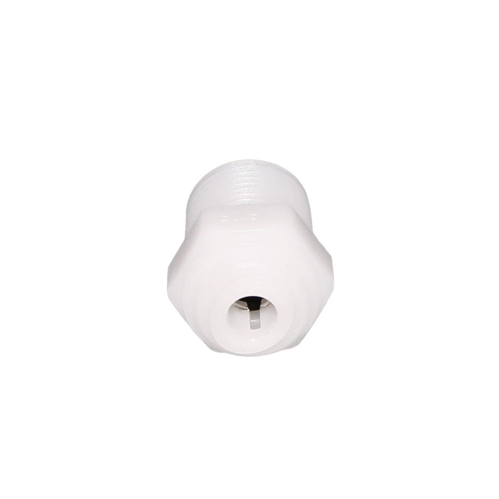 NeoFit - Acetal Natural White Male Connector- 1/2"tube OD x 1/2"NPTF
