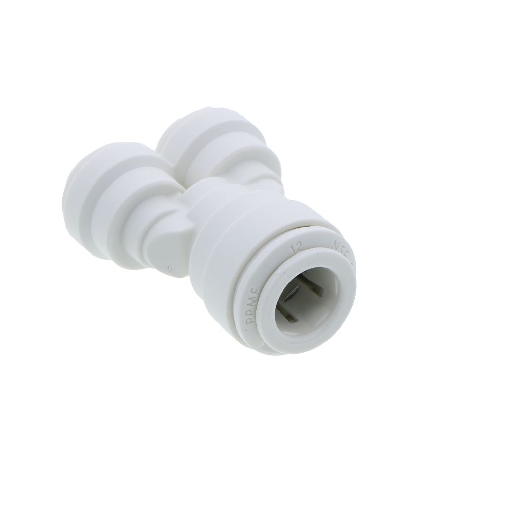 John Guest Two Way Divider Polypro - 3/8 x 1/4 x 1/4
