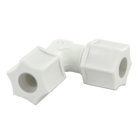 JACO 50-12-P-PG Polypropylene Union Elbow 3/4 OD Tube x 3/4 OD Tube