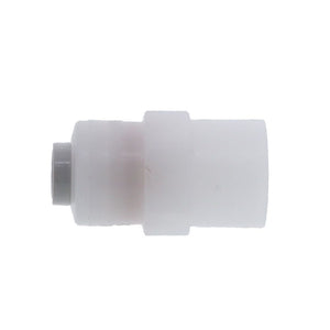 Kynar PVDF Female Connector - 1/4 x 1/4 NPTF