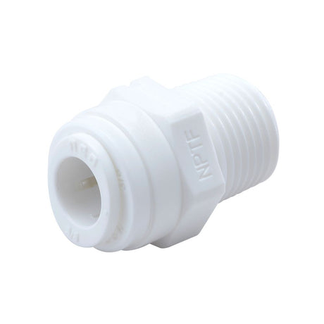 NeoFit - Acetal White Male Connector 3/8" tube x 3/8"BSP[P]