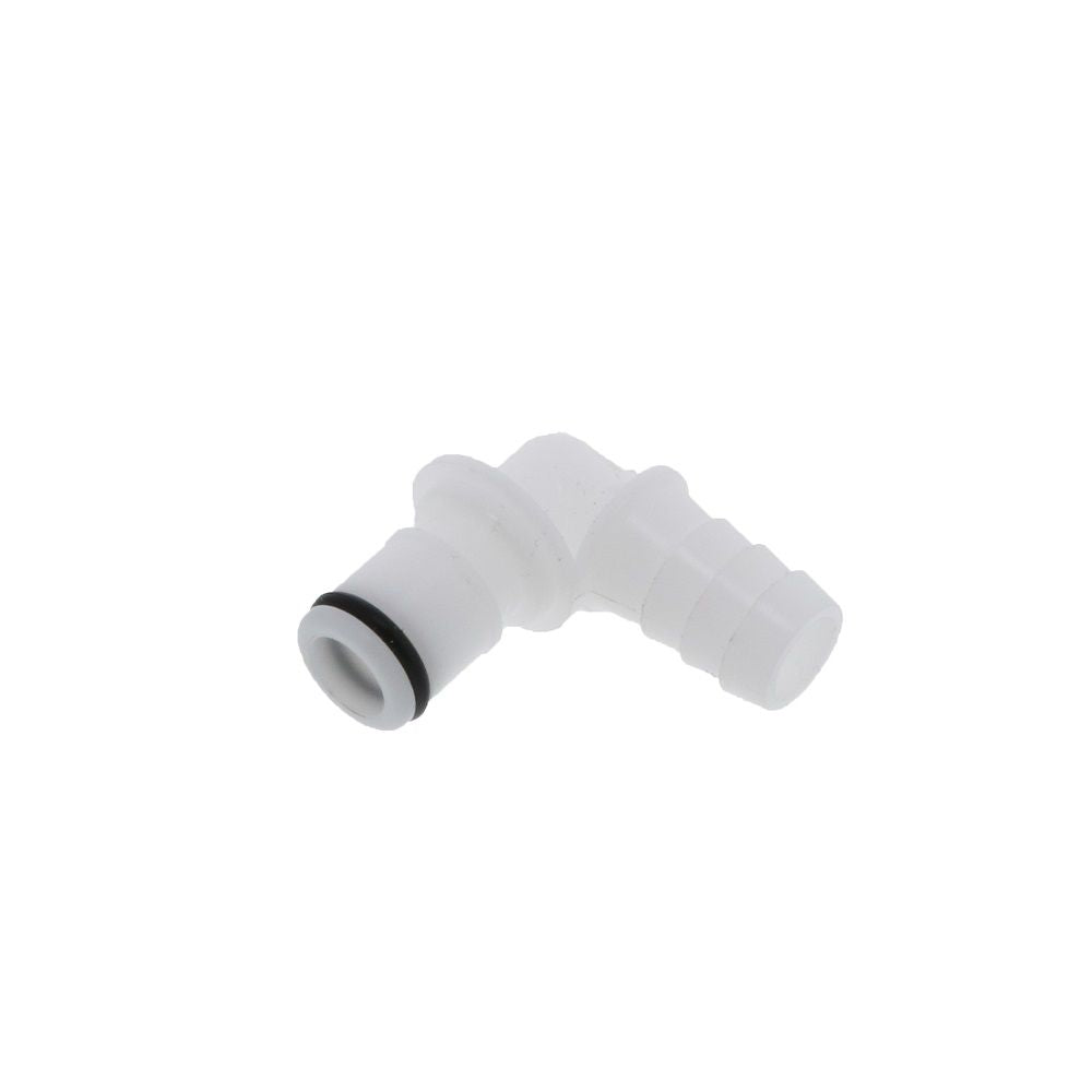 APC23006 In-Line Elbow Hose Barb Coupling Insert 3/8 ID Barb