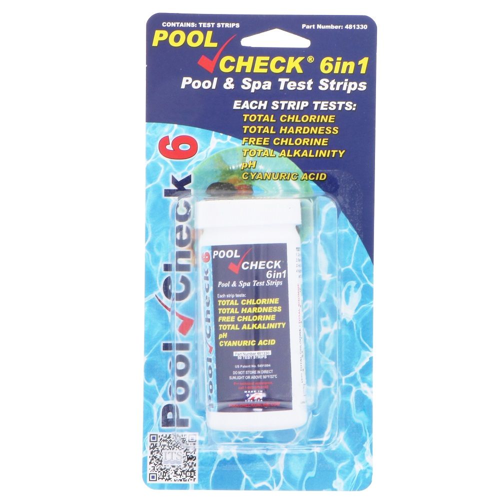 Pool Check 6 in 1 [50/bottle]