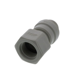 DMfit Female BSPP Connector Flat Type - 1/2" Push-in x 3/8 BSP[P]