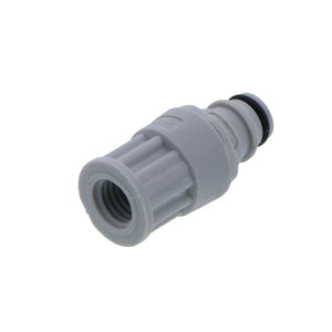NS1D26042812 Valved In-Line Coupling Insert 1/4-28 Flat Bottom Port