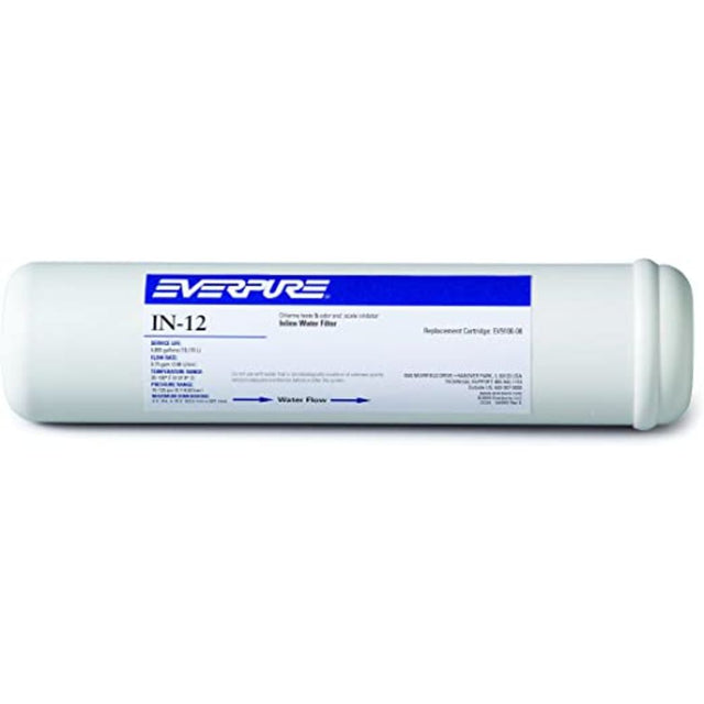 Everpure EV9100-07 Inline Filter IN-12 High Capacity GAC w/Scale Control
