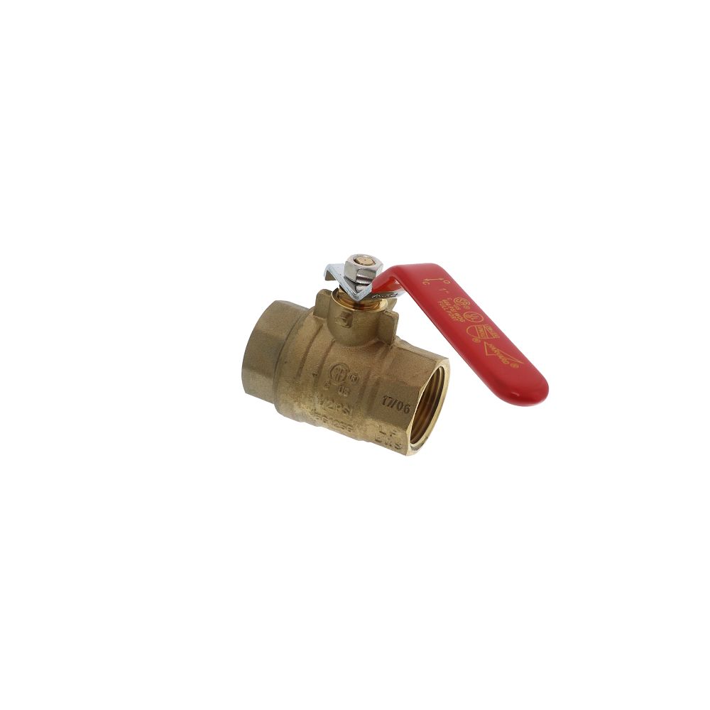 Full Port Brass Ball Valve Lead-Free 1" FNPT