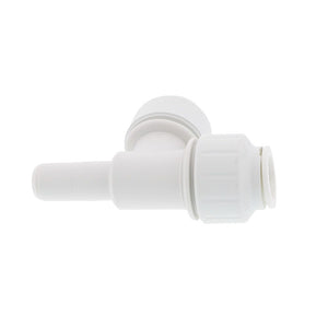 John Guest Stackable Stem Tee - 1/2 CTS x 1/2 CTS Stem x 1/2 CTS Branch