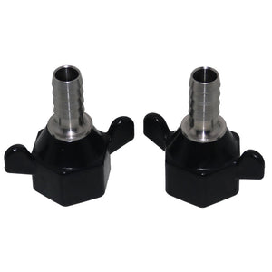 SHURflo 183-150-SS Water Pressure Reducer Valve - 50 PSI - Inlet/Outlet 3/8" Barb - SS Fittings