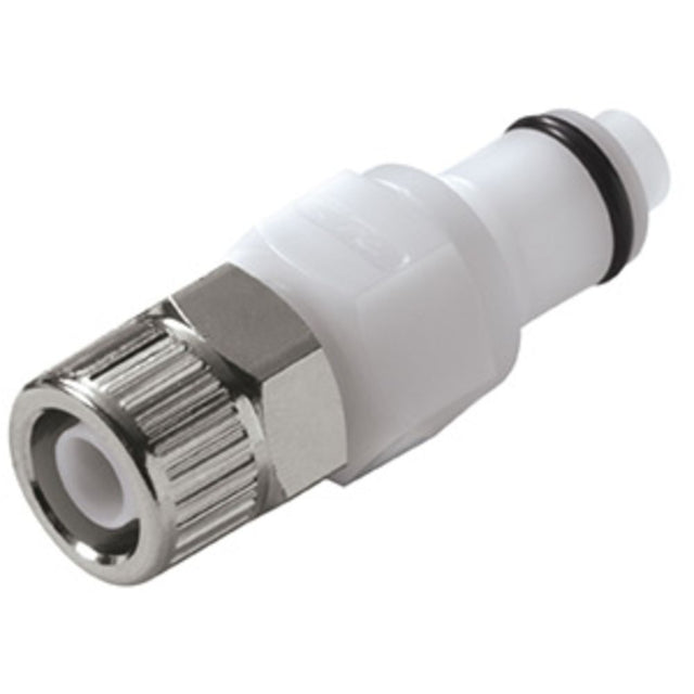 PLCD200M8 Valved In-Line 8 MM PTF Coupling Insert 1/4 PTF