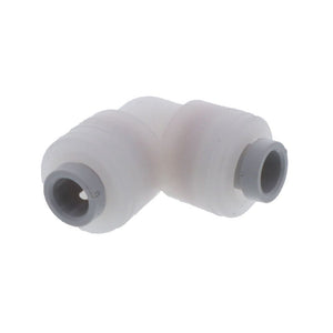 Kynar PVDF Male  Elbow Swivel - 1/4 x 1/8 NPTF