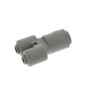Parker A6WY4-MG True Seal Push-to-Connect Y Union - 3/8 QC x 1/4 QC