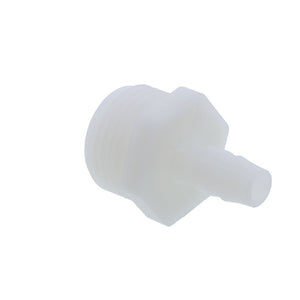 Male Garden Hose Barb Connector Nylon - 3/4 MGHT x 3/8 ID Barb
