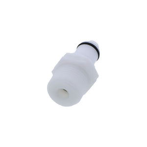 PLCD24006BSPT Valved Male Thread Coupling Insert 3/8 BSPT